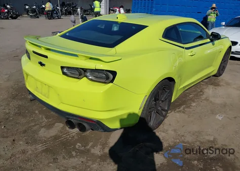 2020 Chevrolet Camaro Rwd 2Ss из США, поврежденный, VIN 1G1FH1R77L0138995